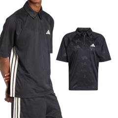 Áo Polo adidas Stadium Jacquard Polo Black JN1831