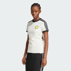 Áo adidas Nữ Smiley Cali Tee Cloud White JD3591