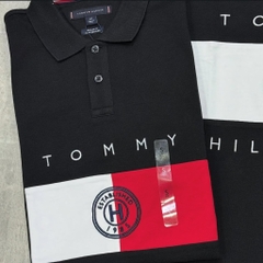 Áo Polo Tommy Hilfiger Regular Fit Chest Logo Black XM04201 001