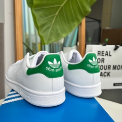 Stan Smith Trắng gót Green