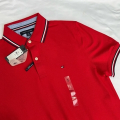 Áo Polo Tommy Hilfiger Custom Fit Winston Solid Wicking Red 78B2300 611