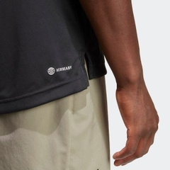 Áo Polo adidas Tennis 3 Stripe Club Black HS3269