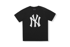 Áo MLB Black Logo Thêu NY 31TSS3931 50L