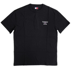 Áo Tommy Embroidered TJ Logo T-Shirt Black DM18872 001