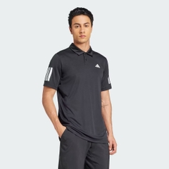 Áo Polo adidas Tennis Club 3STR Black JG0985