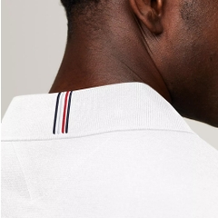 Áo Polo Tommy Hilfiger Regular Fit Monotype Chest Stripe White MW34769 100