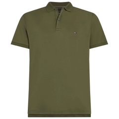 Áo Polo Tommy Hilfiger Regular Fit Performance Pique Xanh MW37309 250