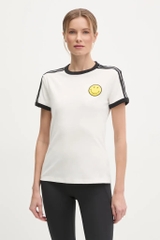 Áo adidas Nữ Smiley Cali Tee Cloud White JD3591