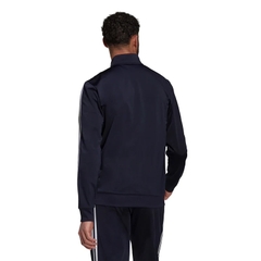 Áo adidas Nam Essentials Warm-Up 3-Stripes Track Jacket Legend Ink H46100