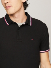 Áo Polo Tommy Hilfiger Regular Fit Wicking In Black 78JA019 001