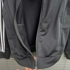 Áo Khoác Women's adidas Primegreen Essentials Warm-Up Slim 3-Stripes Track Jacke Black H48443