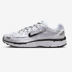Nike P-6000 White Black Metallic Silver CD6404 107