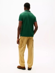 Áo Polo Tommy Hilfiger Regular Fit Wicking In Ornamental Green 78J2653 316
