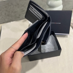 Ví Tommy Hilfiger Women's TH Logotape Trifold Space Blue AW17477 400