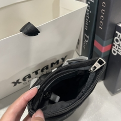 Túi Tommy Hilfiger Nylon Travel Mini Crossover Black AM13473 001