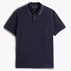Áo Polo Tommy Hilfiger Classic Fit Pocket Navy MW38457 402