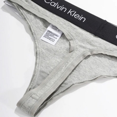 Underwear Calvin Klein Women's 1966 Cotton Stretch Modern Thong Fit Grey QF7221 050