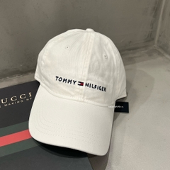 Nón Tommy Hilfiger Embroidered Tommy Logo Baseball Cap White 7878600 100