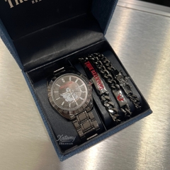 Đồng Hồ True Religion 44.5mm Round Buddh Set Black TRM110