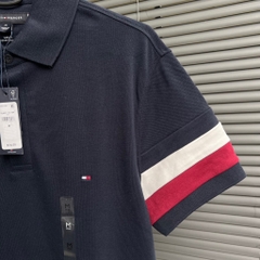 Áo Polo Tommy Hilfiger Slim Fit Flag Tipped Logo Navy 78JA891 410