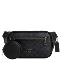 Túi Coach Elisa Belt Bag Black CZ400 QBMI5