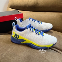 Wilson Rush Pro 4.5 White/Amparo Blue/Safety Yellow WRS336680