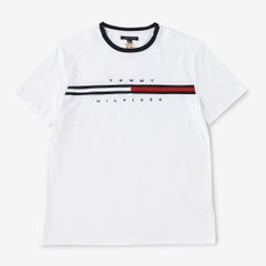 Áo Tommy Hilfiger ADP Essential Flag Logo White 78C7099 100