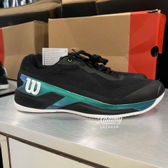 Wilson Rush Pro 4.0 Blade W Tennis Shoes Black Deep Teal WRS333320