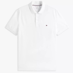 Áo Polo Tommy Hilfiger Regular Fit Performance Pique White MW37309 100