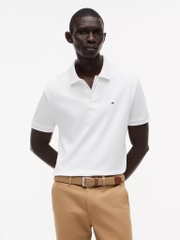 Áo Polo Tommy Hilfiger Regular Fit Smooth Cotton White 78JB751 101