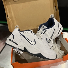 Nike Air Monarch IV White Metallic Silver 415445 102