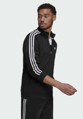 Áo adidas Essentials Warm-up 3-Stripes Track Jacket Black H46099