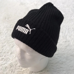 Nón Puma Logo Ribbed Cuff Beanie Black 942291 01