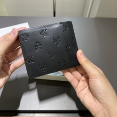 Ví Calvin Klein Allover Monogram Logo Bifold Wallet Black 4G1020G 001