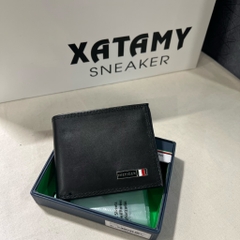 Ví Tommy Hilfiger Men's Leather Bifold Wallet Black 31TL130087 001