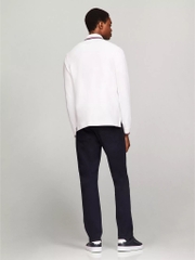 Áo Polo Tommy Hilfiger Long-Sleeve Tommy Wicking White 78J9766 101