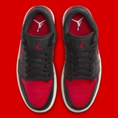 Jordan 1 Low Black Gym Red DC0774 061