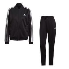 Bộ Thể Thao adidas Nữ Essentials 3-Stripes Track Suit Black GM5534