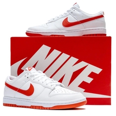Dunk Low Retro White Picante Red DV0831 103