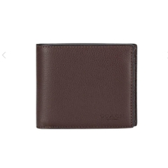 Ví Coach CR911 Compact ID Wallet Sport Calf Mahogany 74991