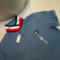 Áo Polo Slim Fit Under Collar RWB Blue 78J8141 423