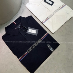 Áo Polo Tommy Hilfiger Regular Fit Monotype Chest Stripe Navy MW34769 401
