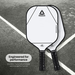 Vợt Pickleball 13MM Reebok Lifestyle Lightweight Fiberglass White RPKD213