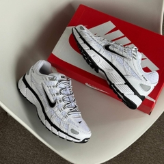 Nike P-6000 White Black Metallic Silver CD6404 107