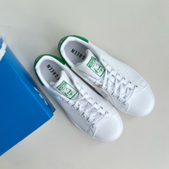 Stan Smith Trắng gót Green