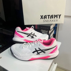 ASICS GEL-DEDICATE 8 Pickleball White Pink 1042A236 100