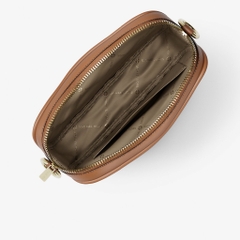 Túi Michael Kors Jet Set Small Signature Logo Camera Crossbody Bag Brown 35R6GTVC5B