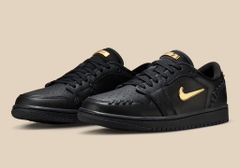 Jordan 1 Low Method of Make Black Metallic Gold FN5032 007