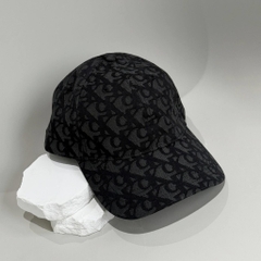 Nón Calvin Klein Logo Jacquard Baseball Cap Black 4G5066G 001