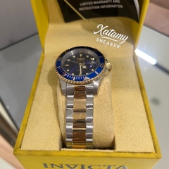 Đồng Hồ Invicta Men's 40mm Pro Diver Blue Dial Two Tone Watch Blue (26972)